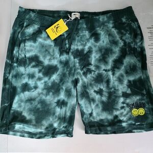 H&M Green Tie-Dye Men's Shorts